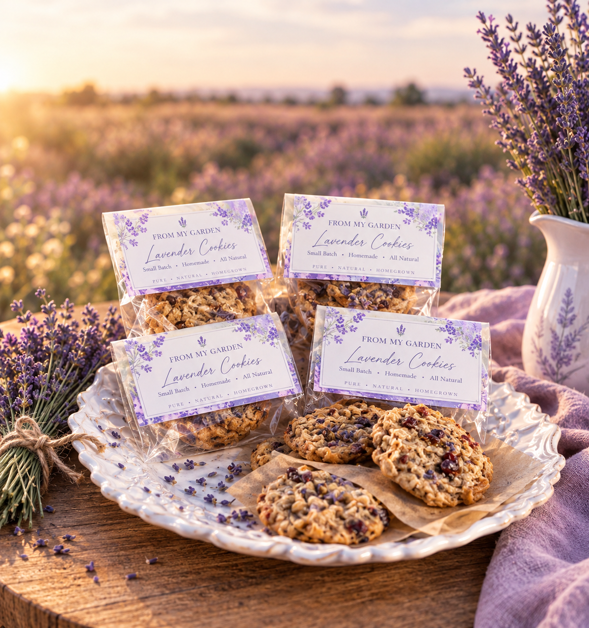 Lavender Cookies (6 Pack)